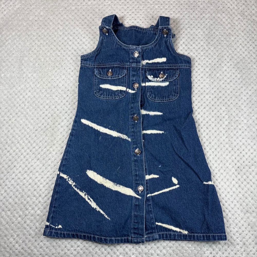 Vintage Y2K  Denim Dress Girls size 10/12